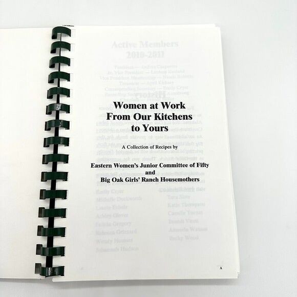 Women at Work From Our Kitchen to Yours 2010 2011 Springville Alabama Cookbook - Picture 3 of 9